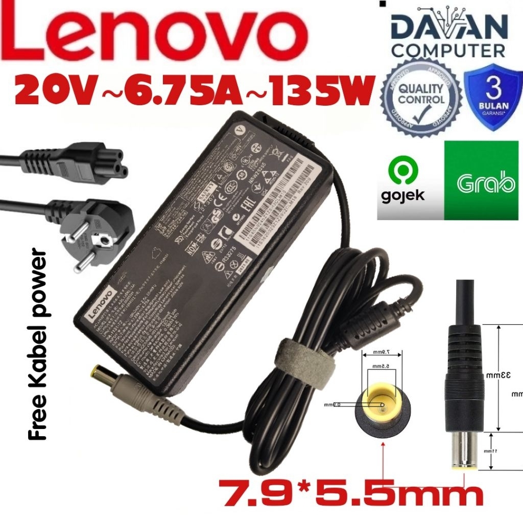 Lenovo ThinkPad Charger Series T400s, T410, T410i, T410s, T410si, T420, T420s, T430, T430i, T430s, T