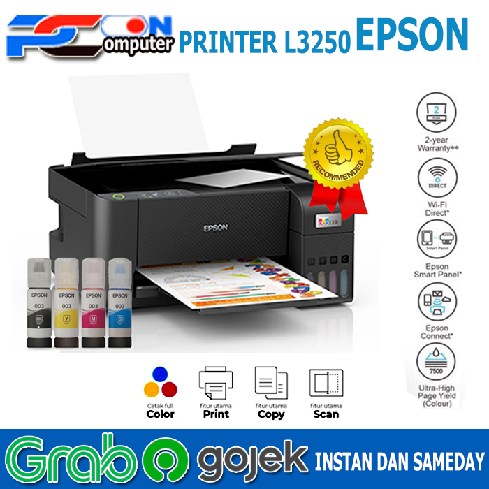 Printer EPSON L3250 Ecotank Printer All in ONE Wifi