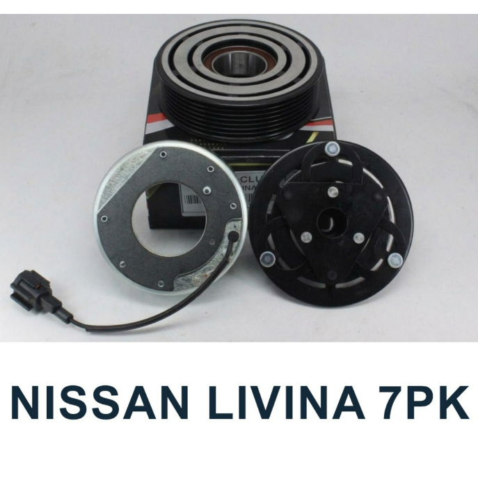 Magnet Clutch Nissan Livina Mahnit Pully Compressor Ac Mobil Livina 7Pk