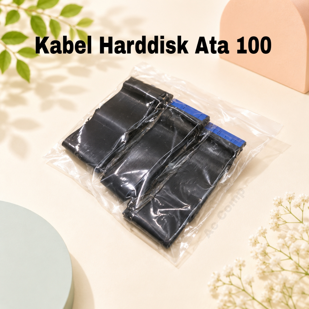 Kabel Harddisk ATA 100 - Cable Harddisk IDE - Kabel Hdd Lama - Kabel untuk PC Jadul