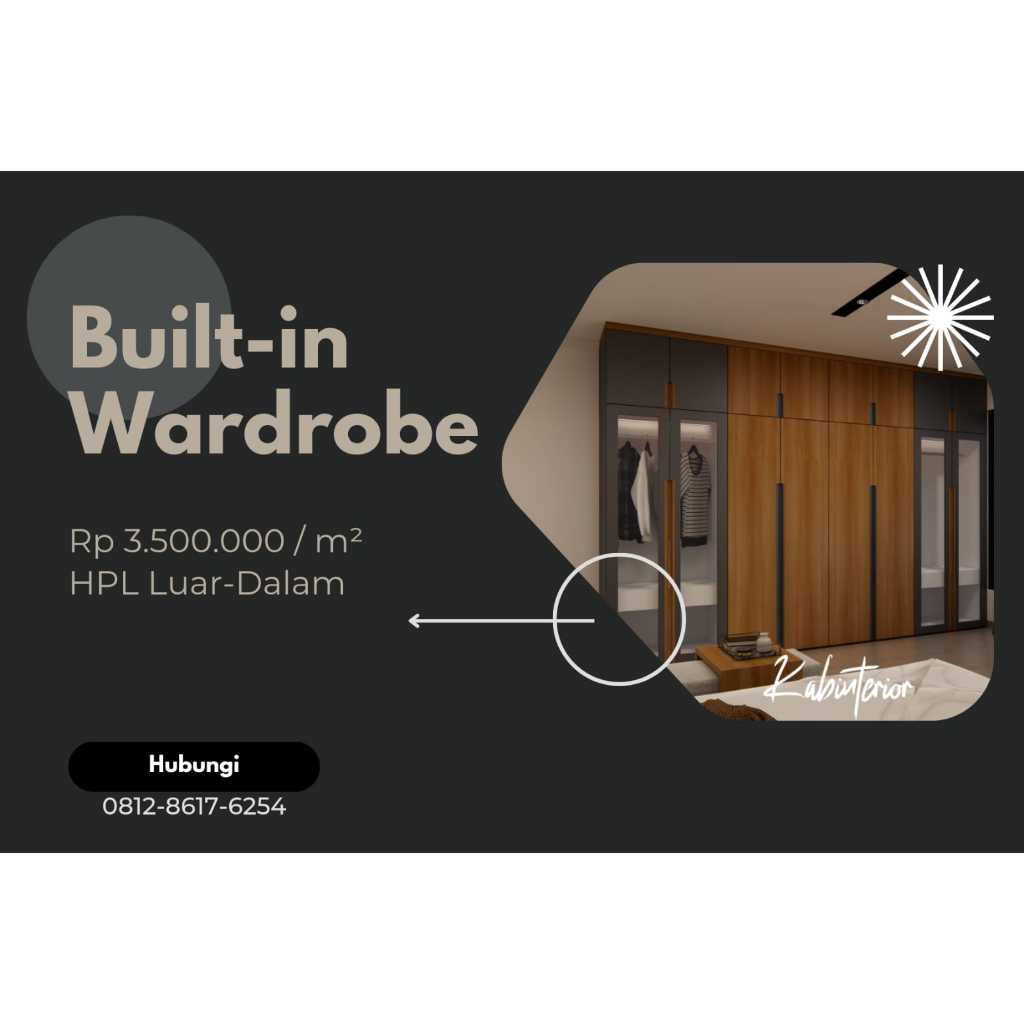 CUSTOM BUILT-IN WARDROBE MINIMALIST