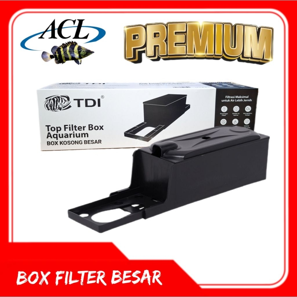 filter box aquarium ikan hias TDI box filter besar