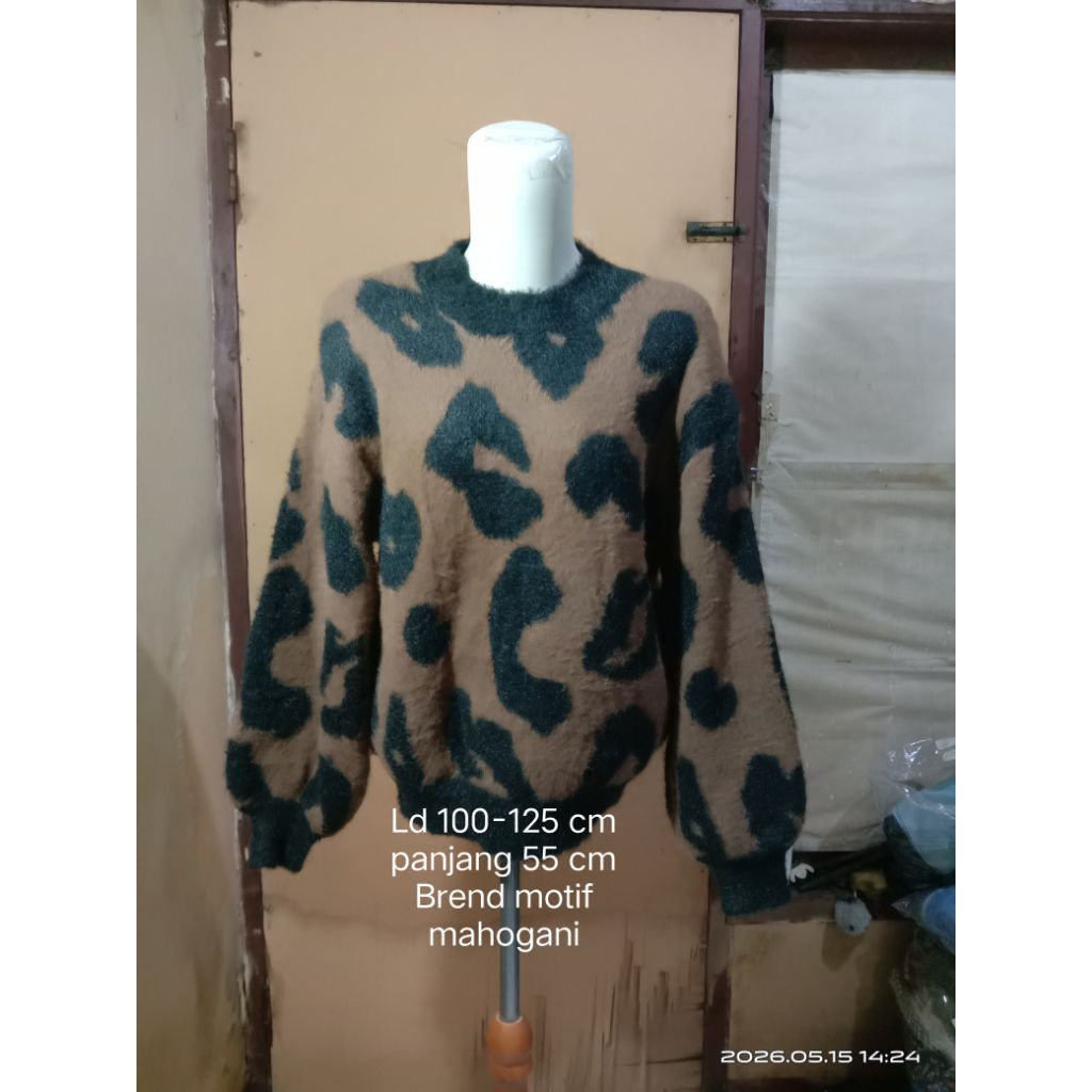 Cardigan Rajut fuzzy/sweater/rajut crop