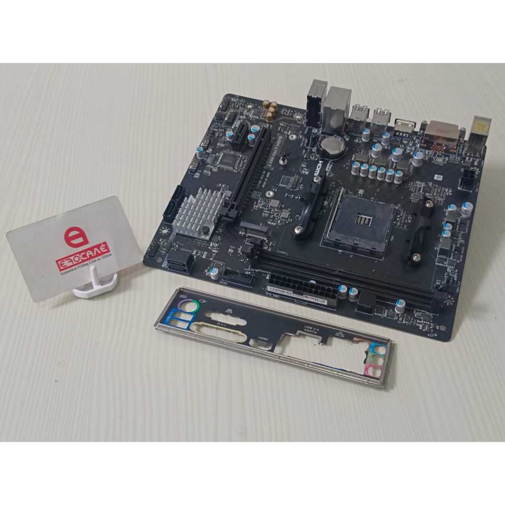 Mobo AMD B450 AM4 MSI B450M-A PRO MAX II support Ryzen 5000