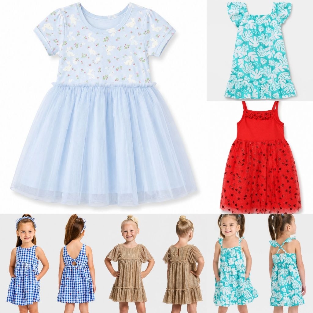dress anak perempuan Cat&jack