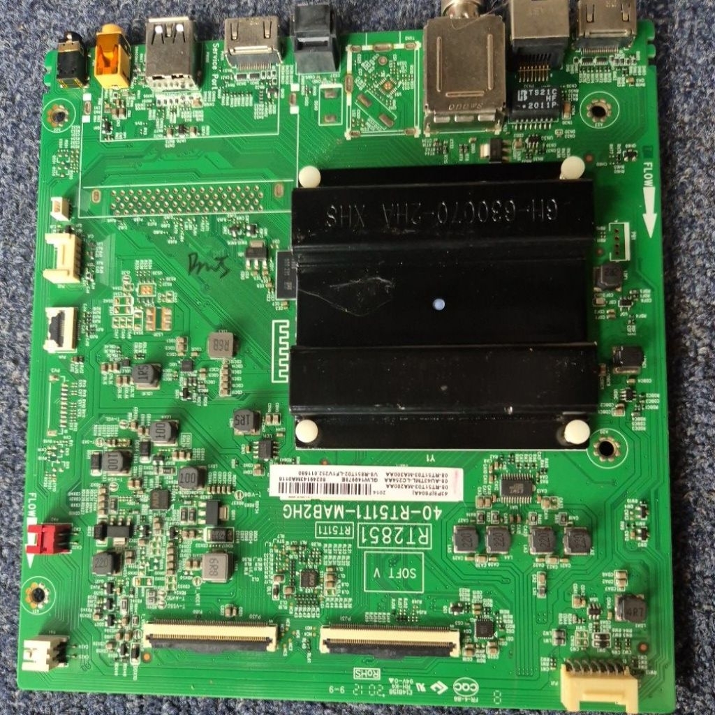 MB TV TCL43A8 MAINBOARD TCL43A8 MESIN TV TCL 43A8