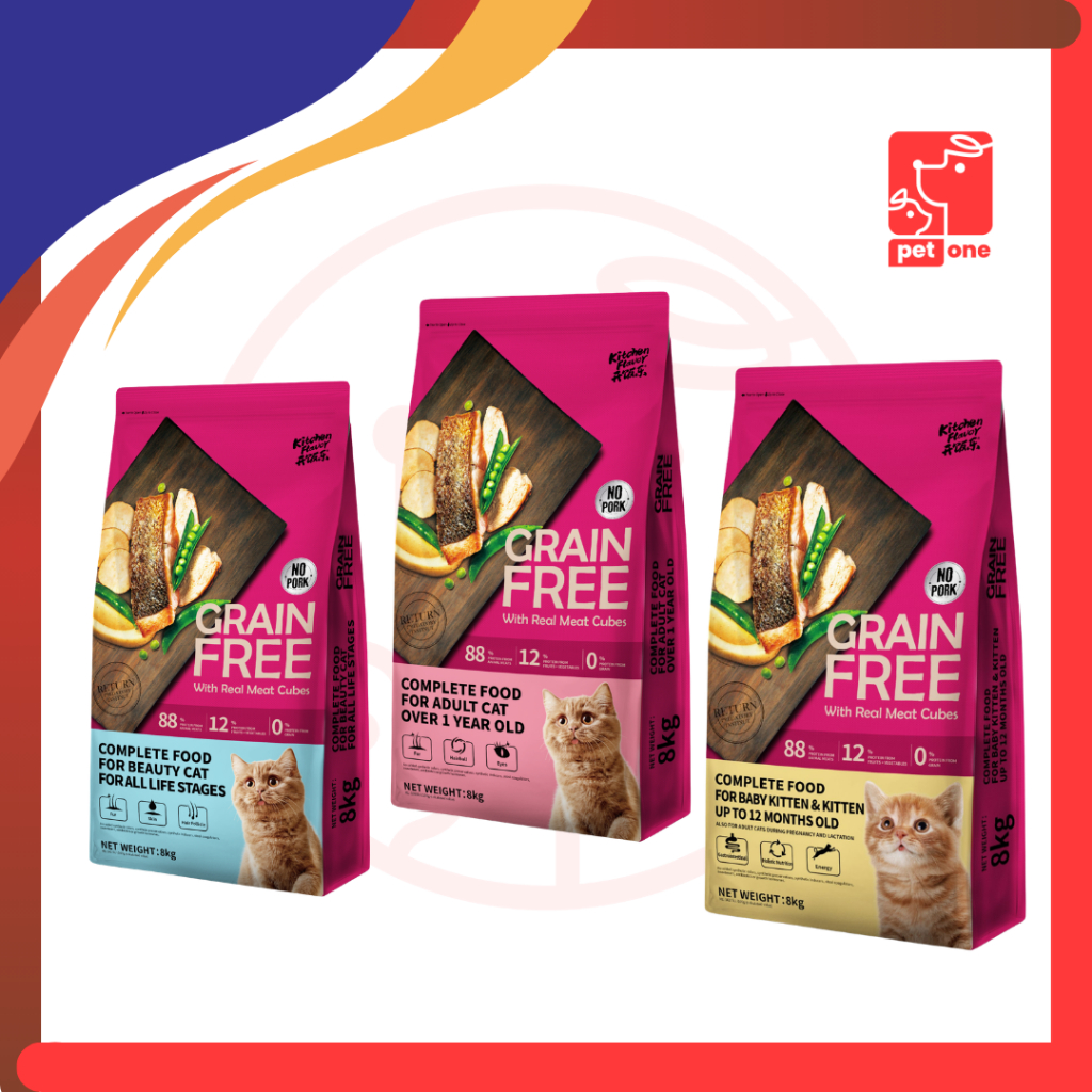 Kitchen Flavor KF CAT 8Kg All Varian - Makana Kucing Dry Cat Food