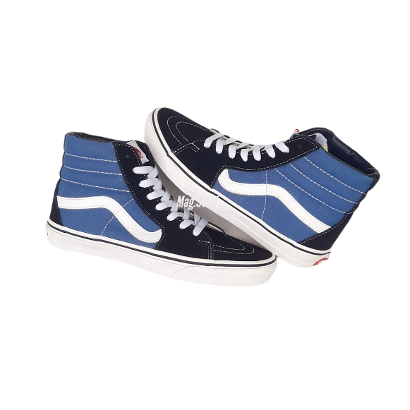 SX8 Hi Biru Shoes Sneaker Sepatu Pria Wanita by MAGSTUFF