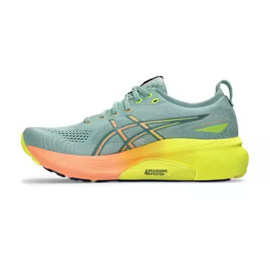 Sepatu Lari Pria ASICS GEL-KAYANO 31 PARIS - Hijau Kuning