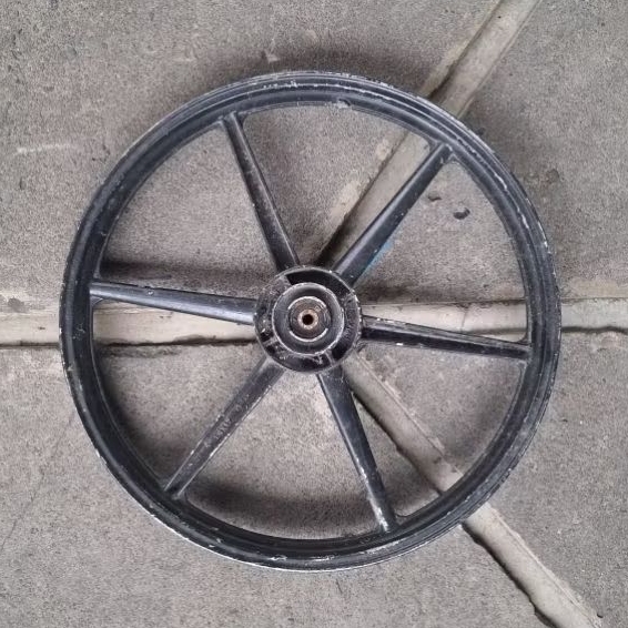 velg palang 6 lurus conrad depan copy daiichi alloy yamaha f1zr jupiter vega force one f1z