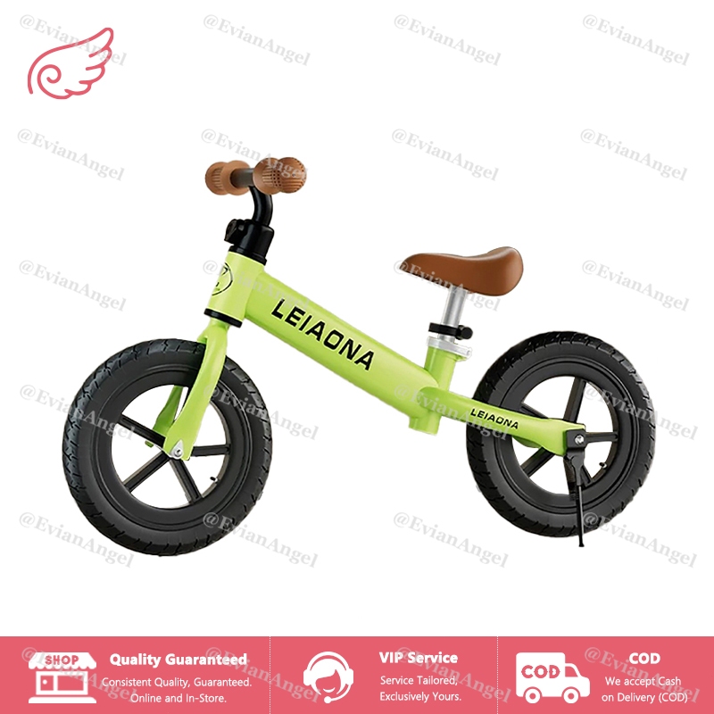 EVIANANGEL Sepeda Tanpa Pedal Untuk Anak-Anak Sepeda Balance Bike Tanpa Pedal Anak Sepeda 1-5 Years 
