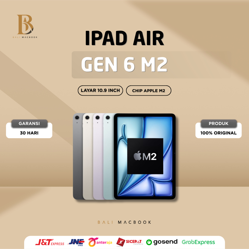 Apple iPad Air Gen 6 M2 2024 11 inch Second/New Bergaransi Original