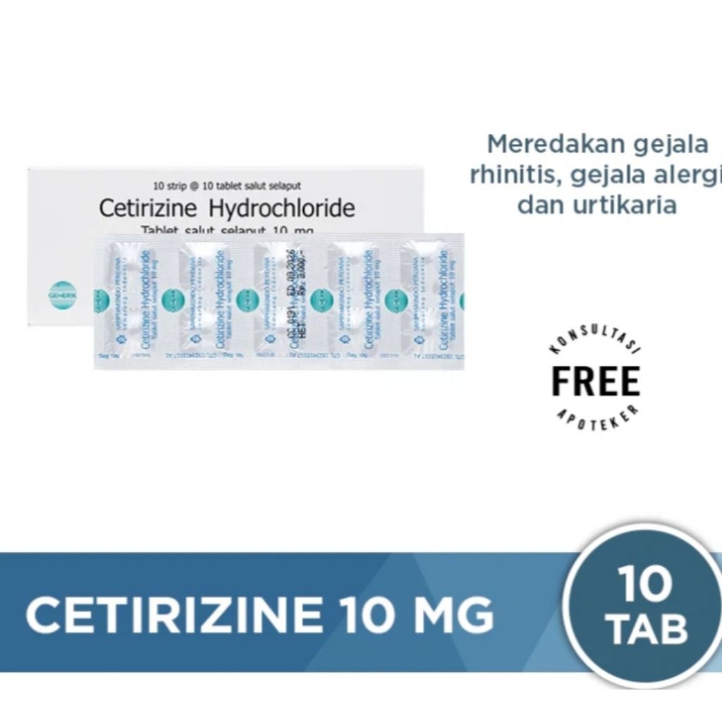 cetirizine 1 box