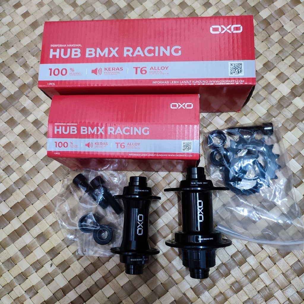Hub Freehub BMX OXO Racing HB120 6 pawl 36 hole 16t