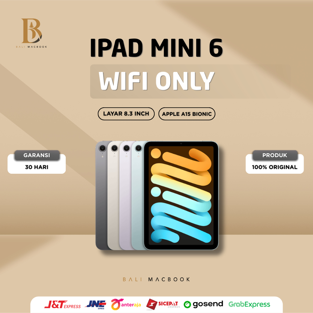 Apple iPad Mini Gen 6 | 64GB | WIFI ONLY |  SECOND/NEW ORIGINAL