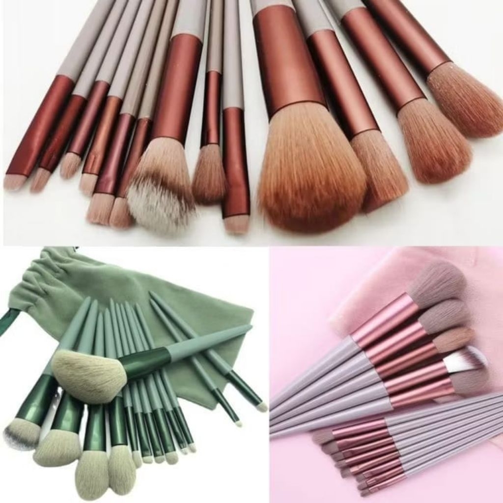 KUAS BLUSH ON 13 IN 1 LENGKAP