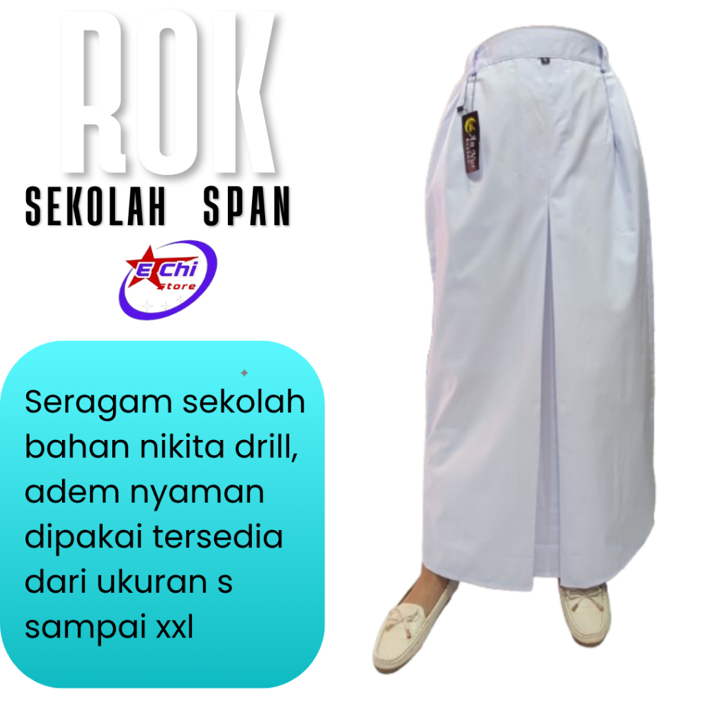 ROK SPAN SEKOLAH SMP SMA BAHAN NIKITA DRILL