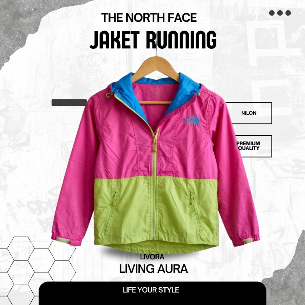 Jacket Running The North Face Original Color Bock