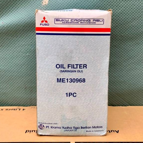 FILTER OLI FUSO ME130968 MITSUBISHI ORIGINAL OIL FILTER