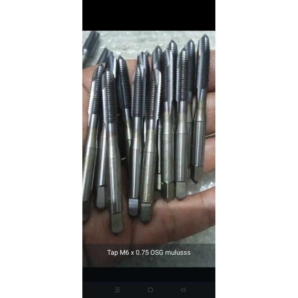 Tap M6 x 0.75