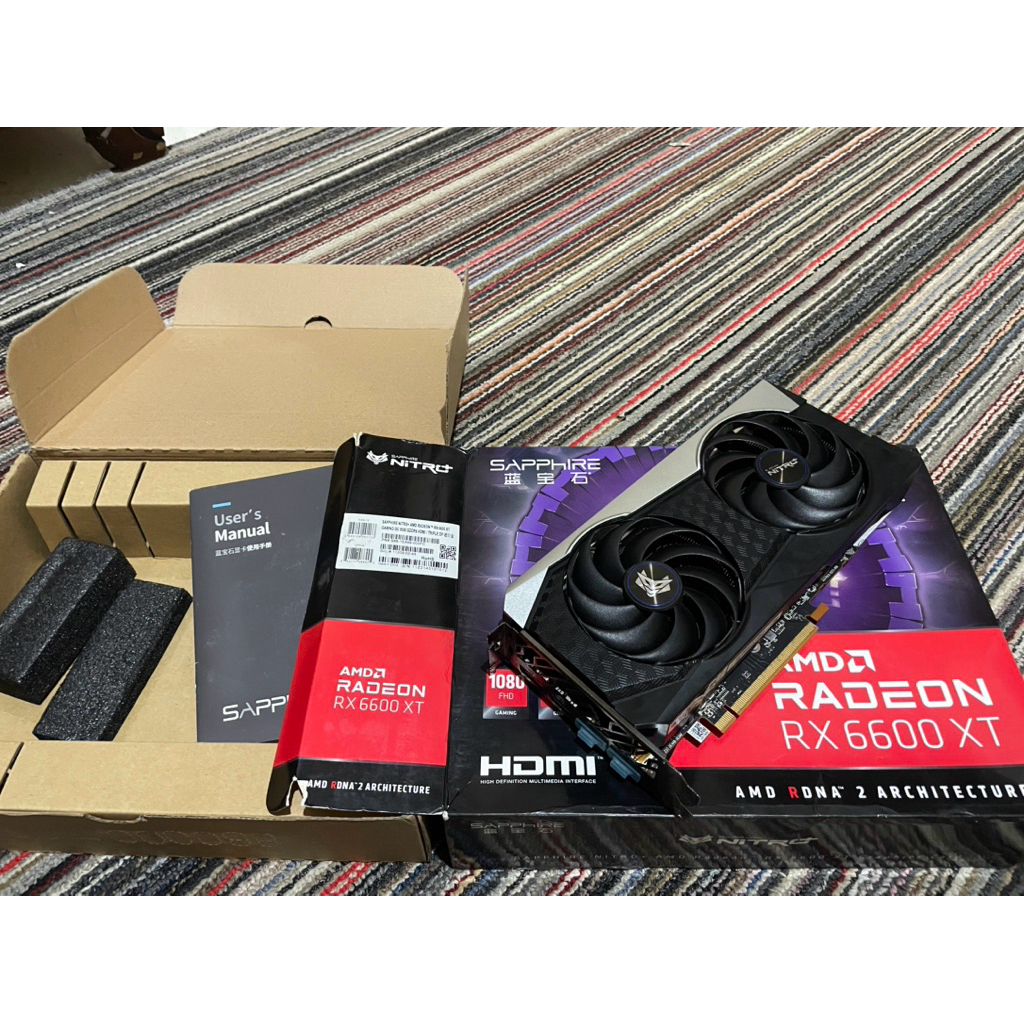 RX 6600 XT Sapphire Nitro+