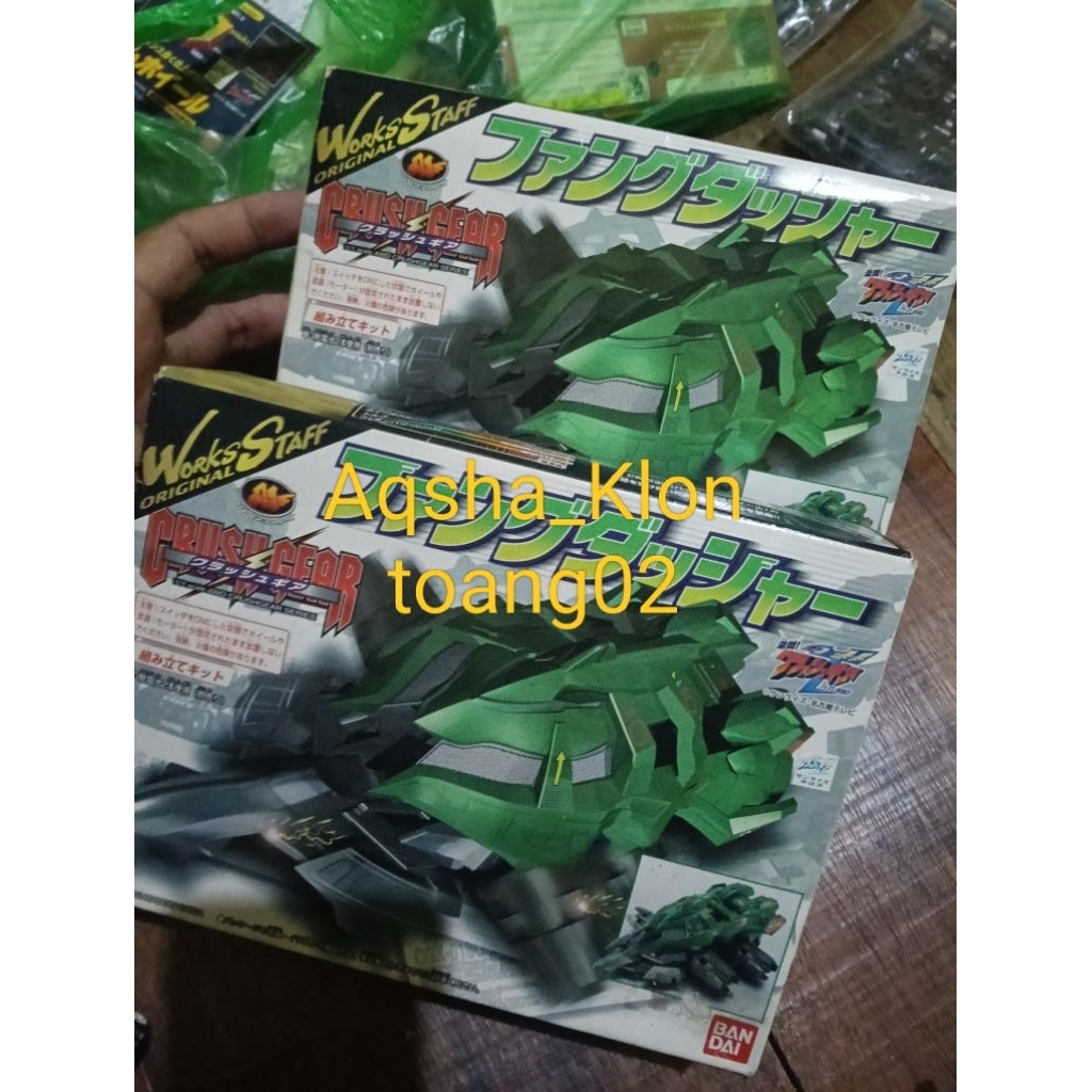 Crush Gear Fangdasher BANDAI Fullset ori