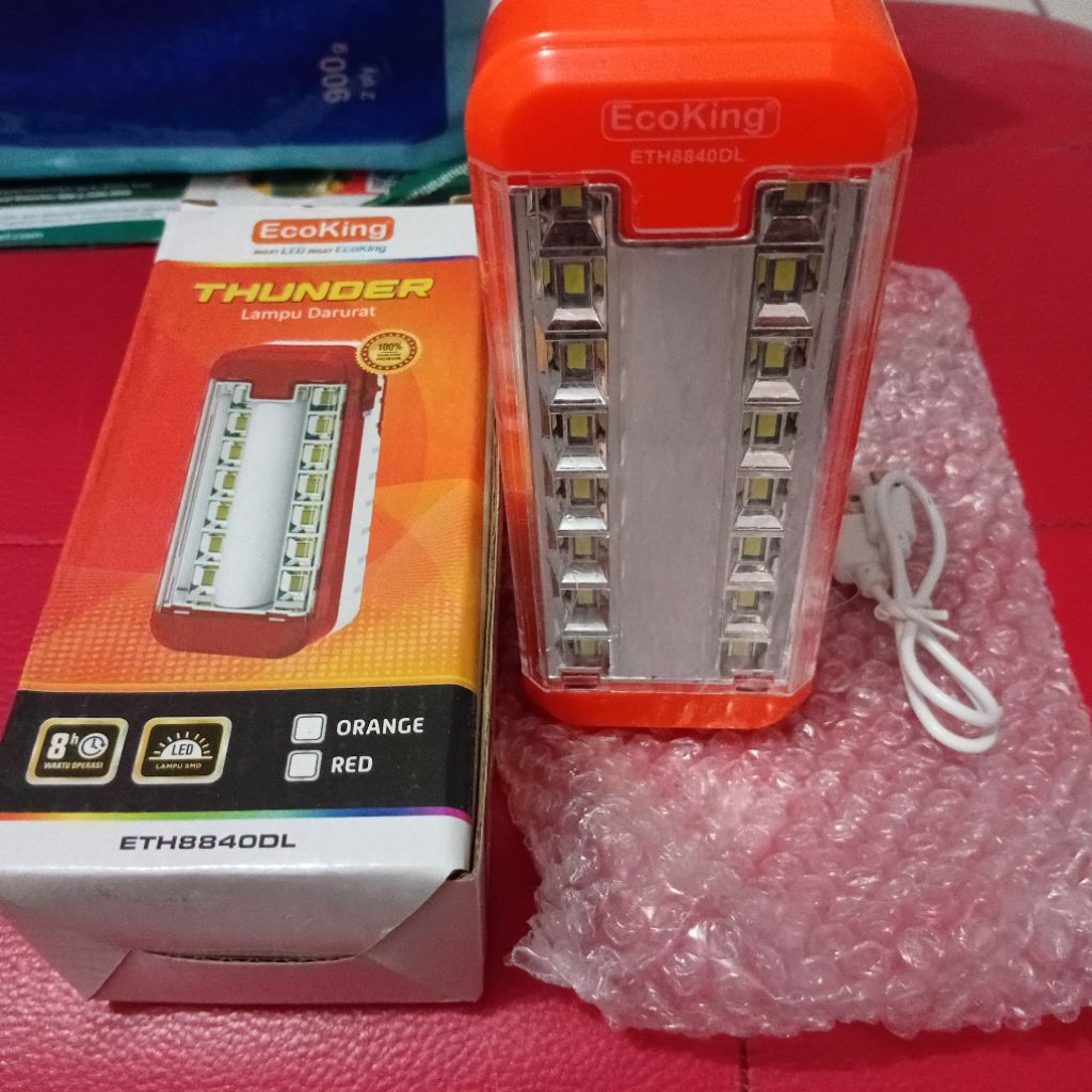 Lampu Senter Lampu Emergency Thunder EcoKing