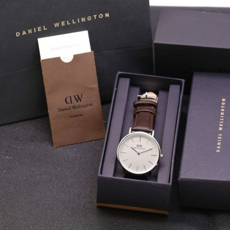 COD Jam Tangan Pria Dw Original Jam Tangan Anti Air Dw Wanita Original Jam DW Kulit Jam Daniel Welli