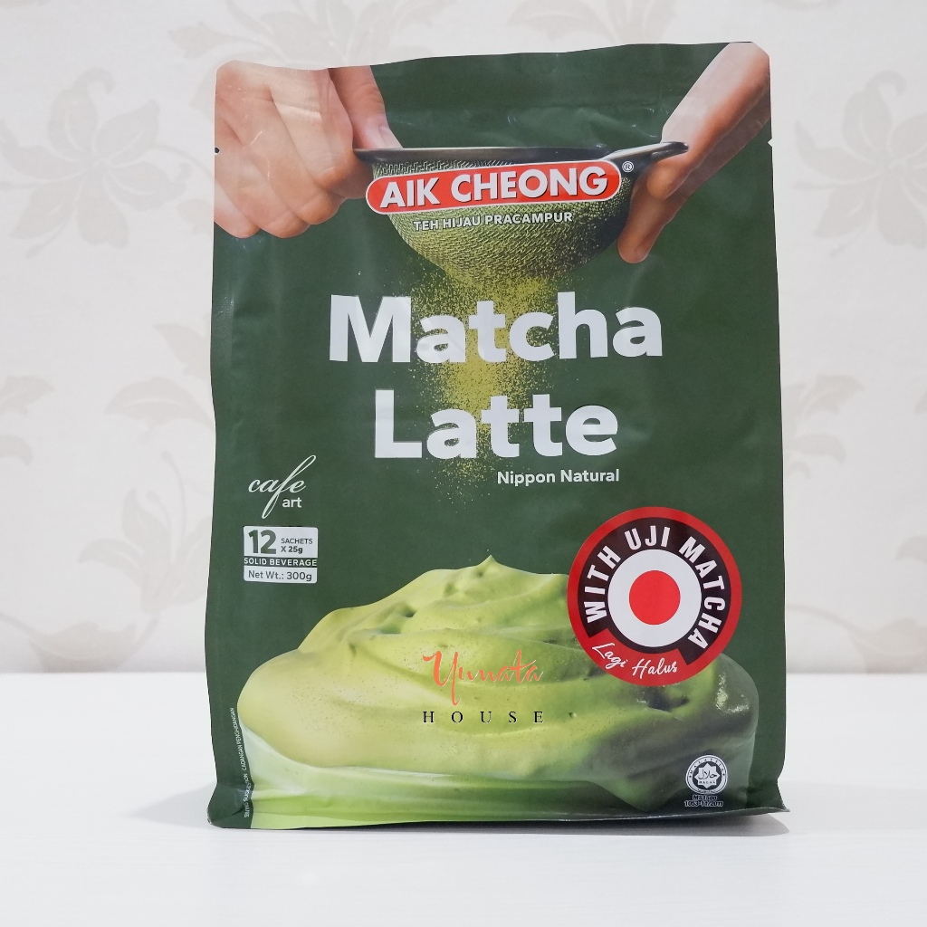 Aik Cheong Malaysia Cafe Art Matcha Latte [25g x 12s]
