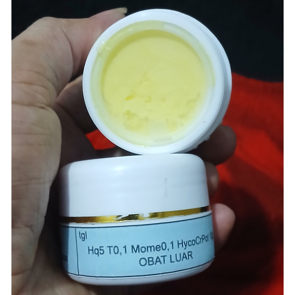 Cream Penghilang Flek Hitam Krim Pemutih Mome Hyco 10g