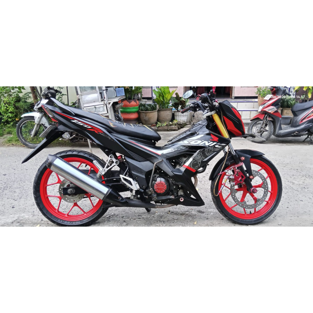 BACA DESKRIPSI DULU | Honda Sonic 150R tahun 2019 Second Motor Bekas Plat S Mojokerto Jawa Timur