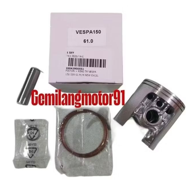 Piston Seher Vespa 2Tak TK RACING 60 61 62 63 64mm