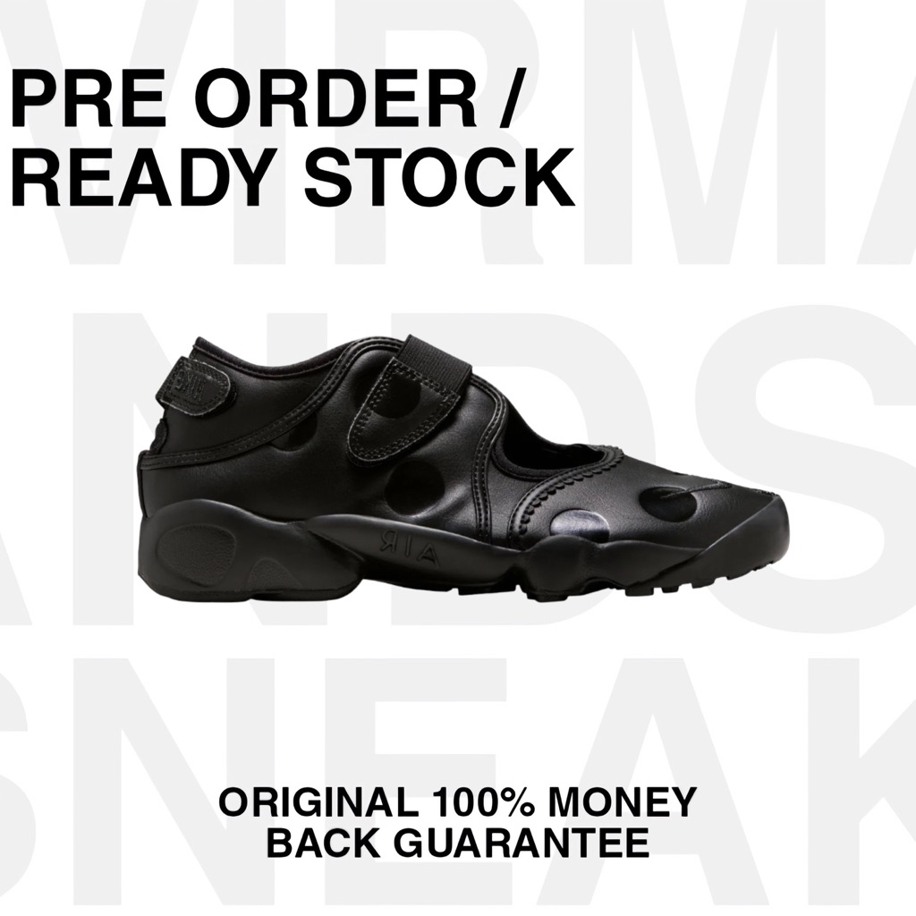 Nike Air Rift Womens Black Polkadot