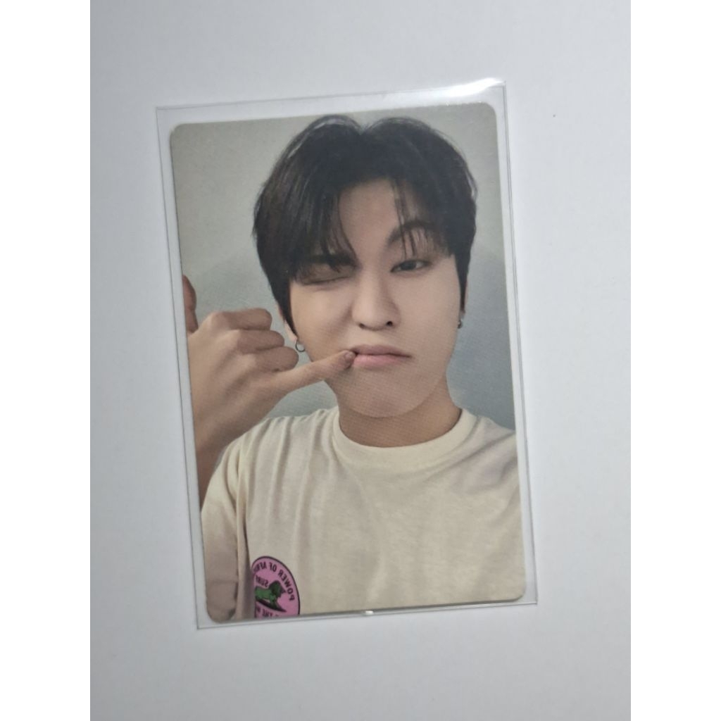 JEONGWOO BARUDAK TREASURE PHOTOCARD JWOO PC