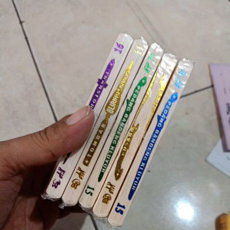 Stik Kayu Es Krim Tinta Sablon Isi ±100 - ±250 Pcs - Bahan Prakarya & Mainan Anak
