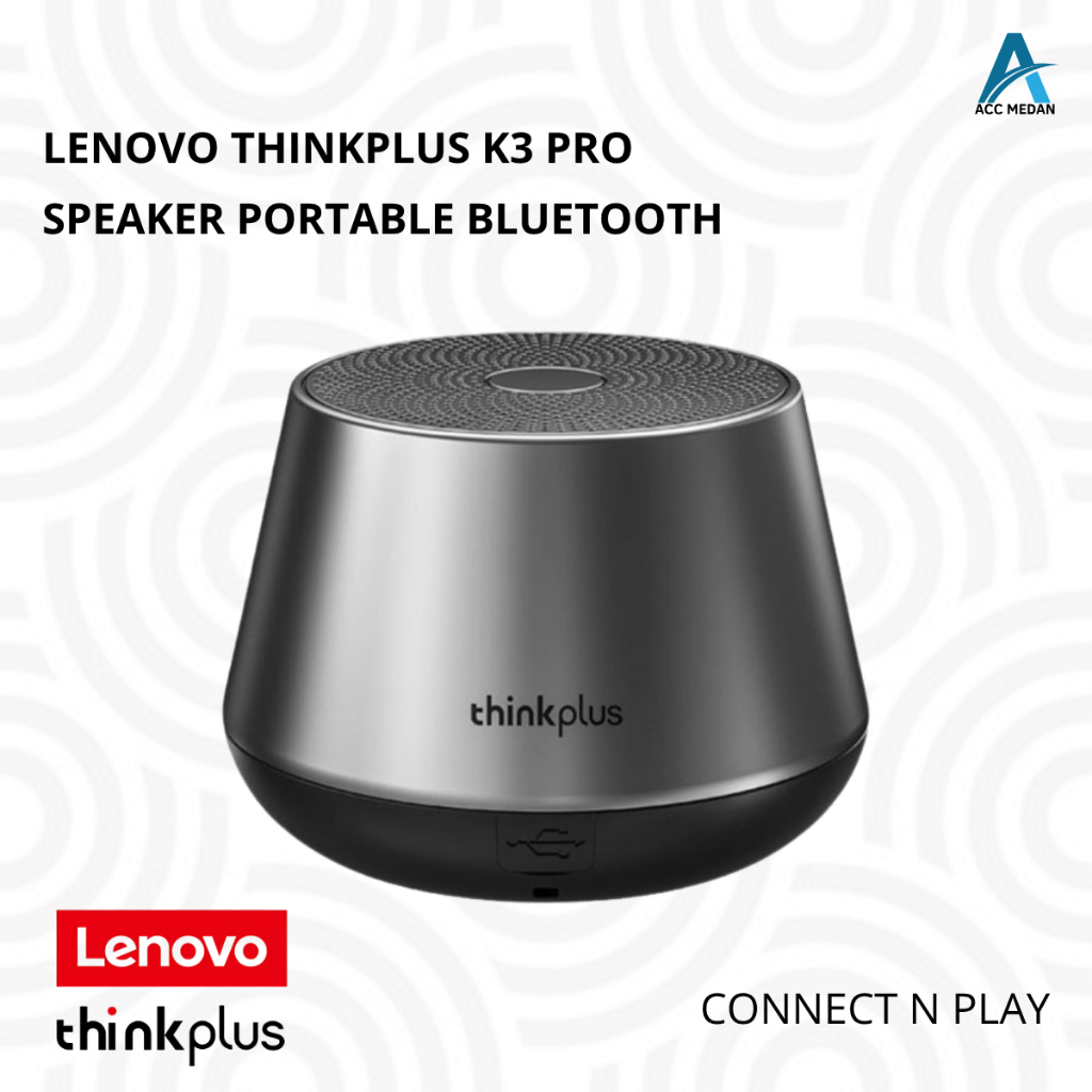 SPEAKER PORTABLE LENOVO THINKPLUS K3 PRO BUILD IN MICROPHONE