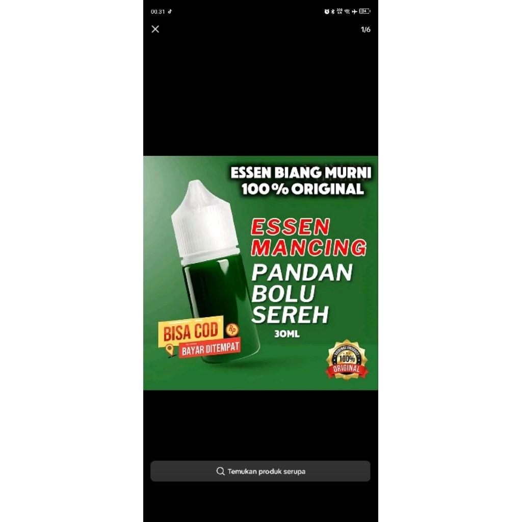 Essen pandan bolu serreeh