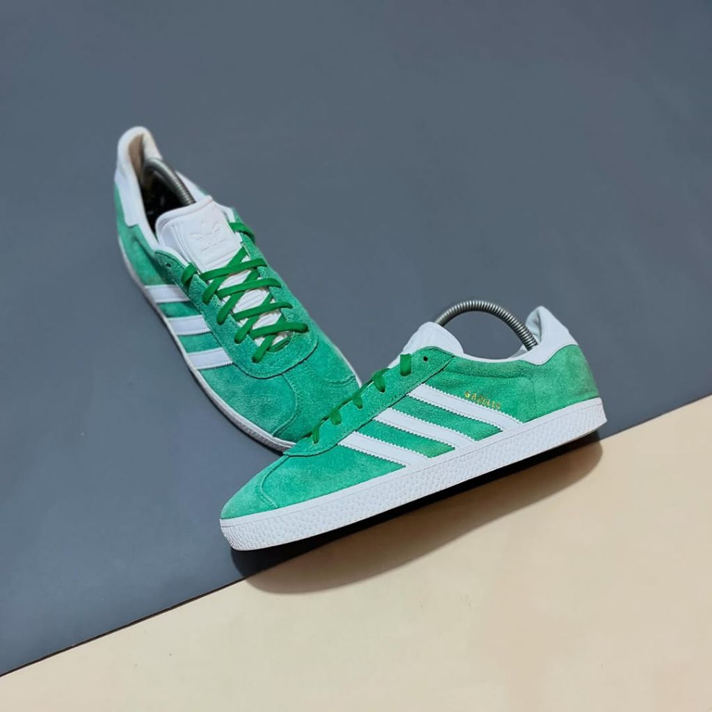 Adidas gazelle 2 green white