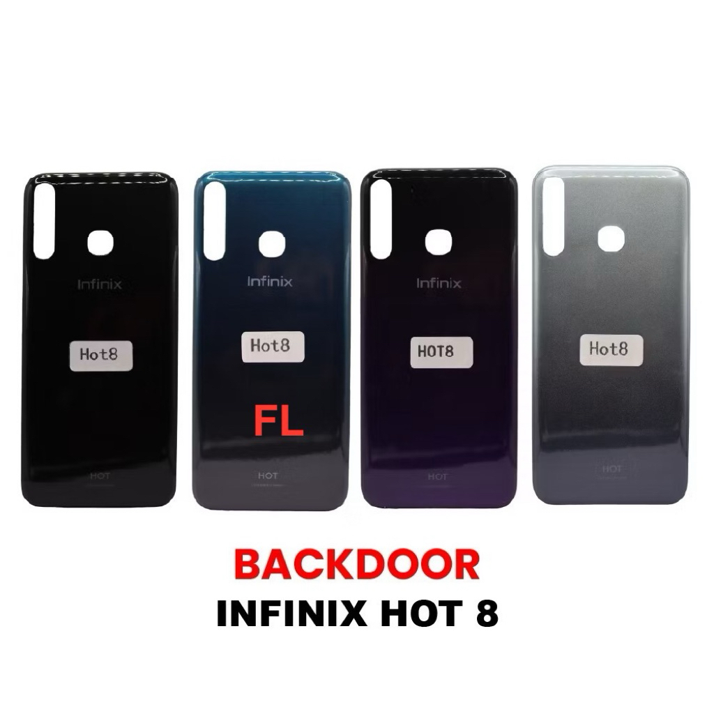 Backdoor atau Housing Infinix hot 8 atau casing hp tutup belakang Infinix Hot 8