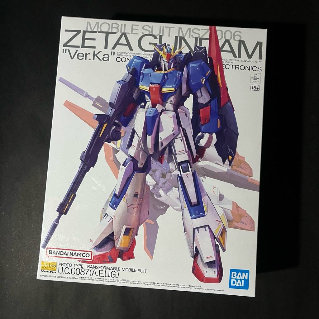 MG Zeta Gundam Ver. Ka - Bandai 1/100