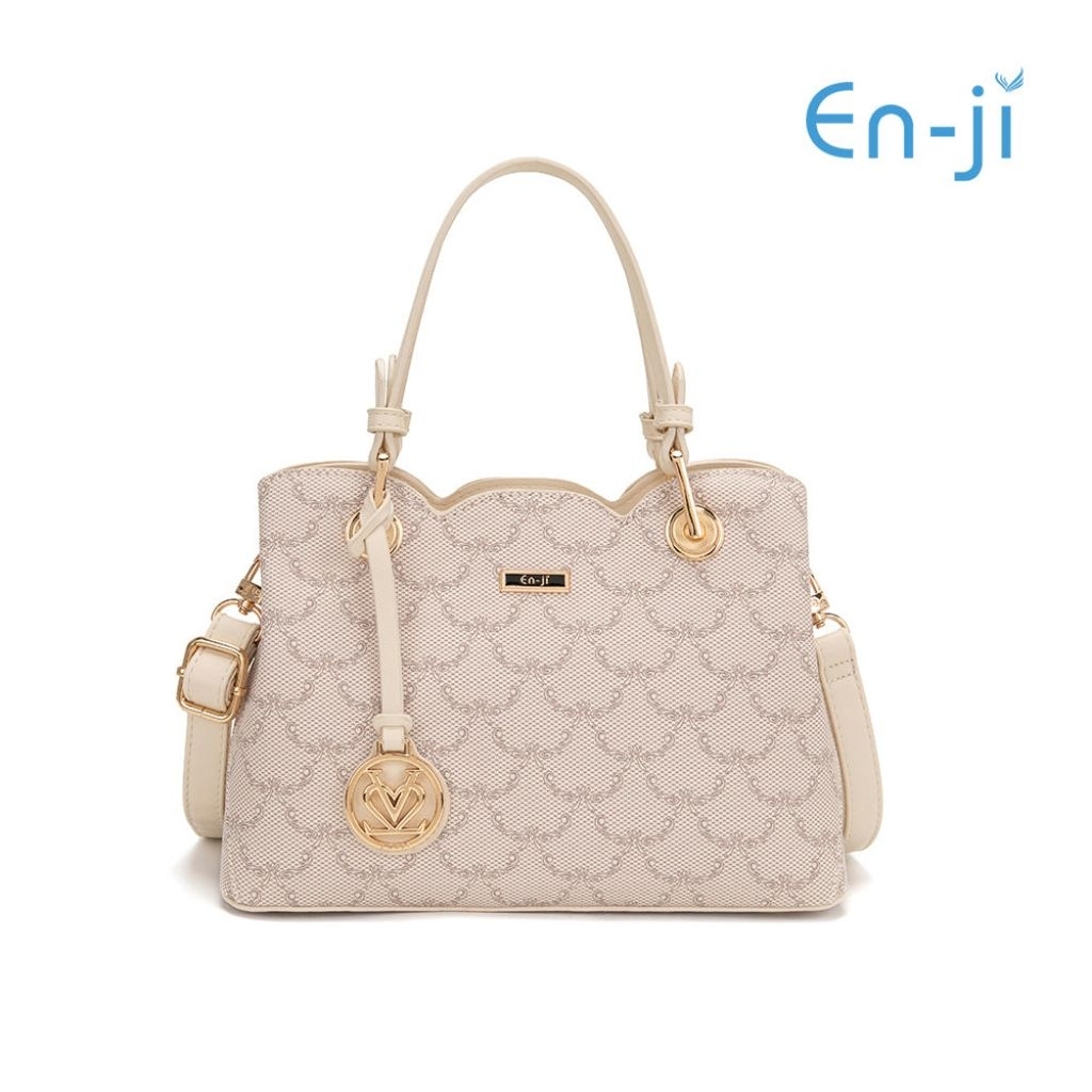Enji - Gida Handbag Cream