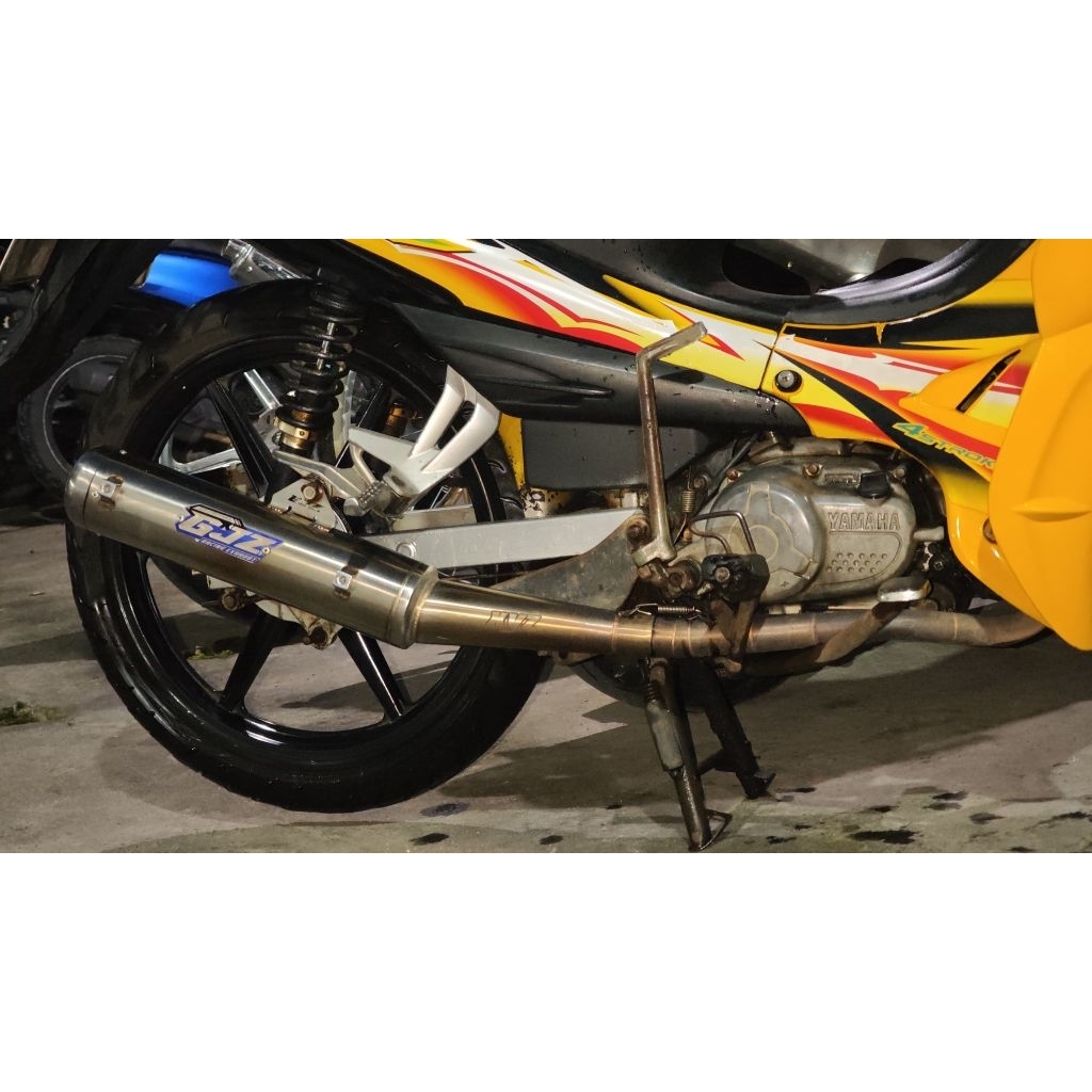 knalpot gjz racing jupiter z,vega r old