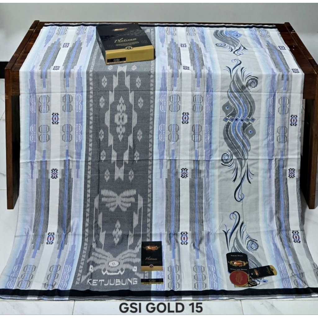 SARUNG KETJUBUNG PLATINUM GOLD GSI