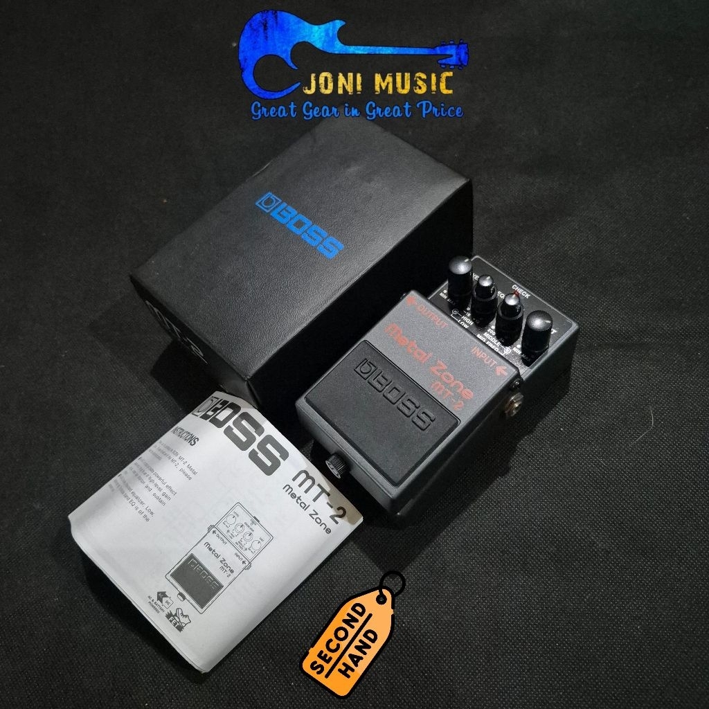 Efek Gitar Boss Metal Zone MT2 MT-2