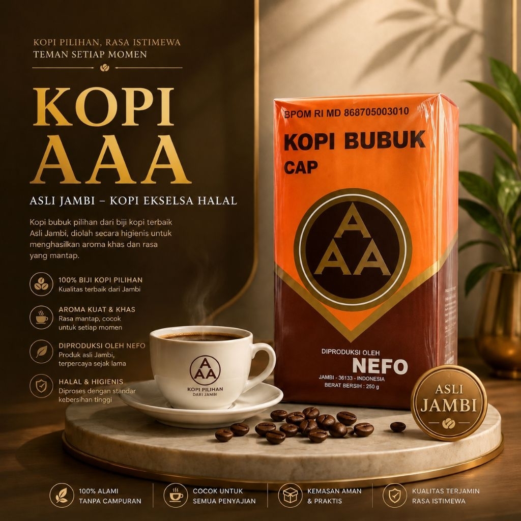 Kopi AAA asli Jambi Premium|oleh oleh khas Jambi