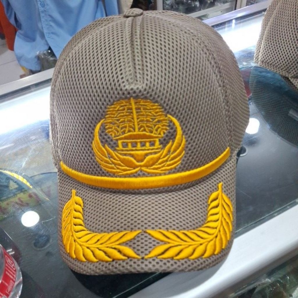 Topi jaring korpri PNS POLRI