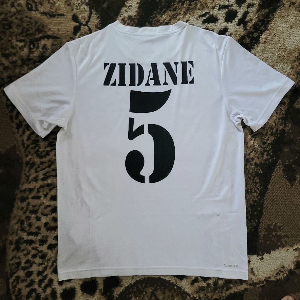 Jersey kaos real Madrid Zidane
