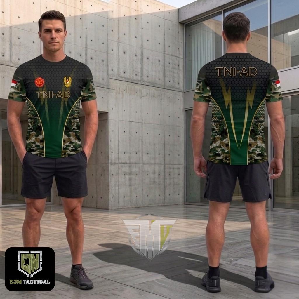Kaos Jersey Loreng TNI AD