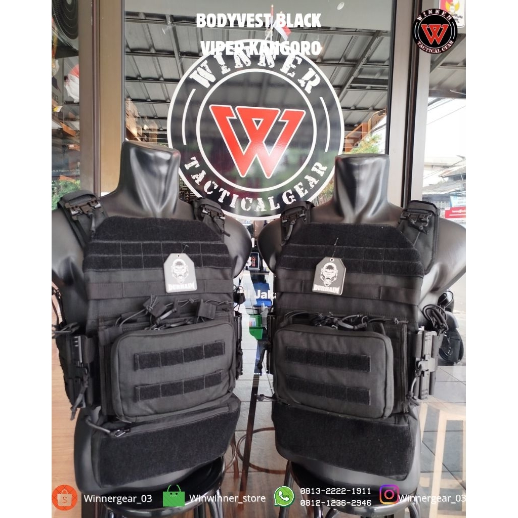 Bodyvest black viper kongoro durhaim