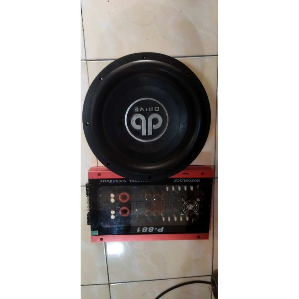 power + subwoofer DB DRIVE 12icn